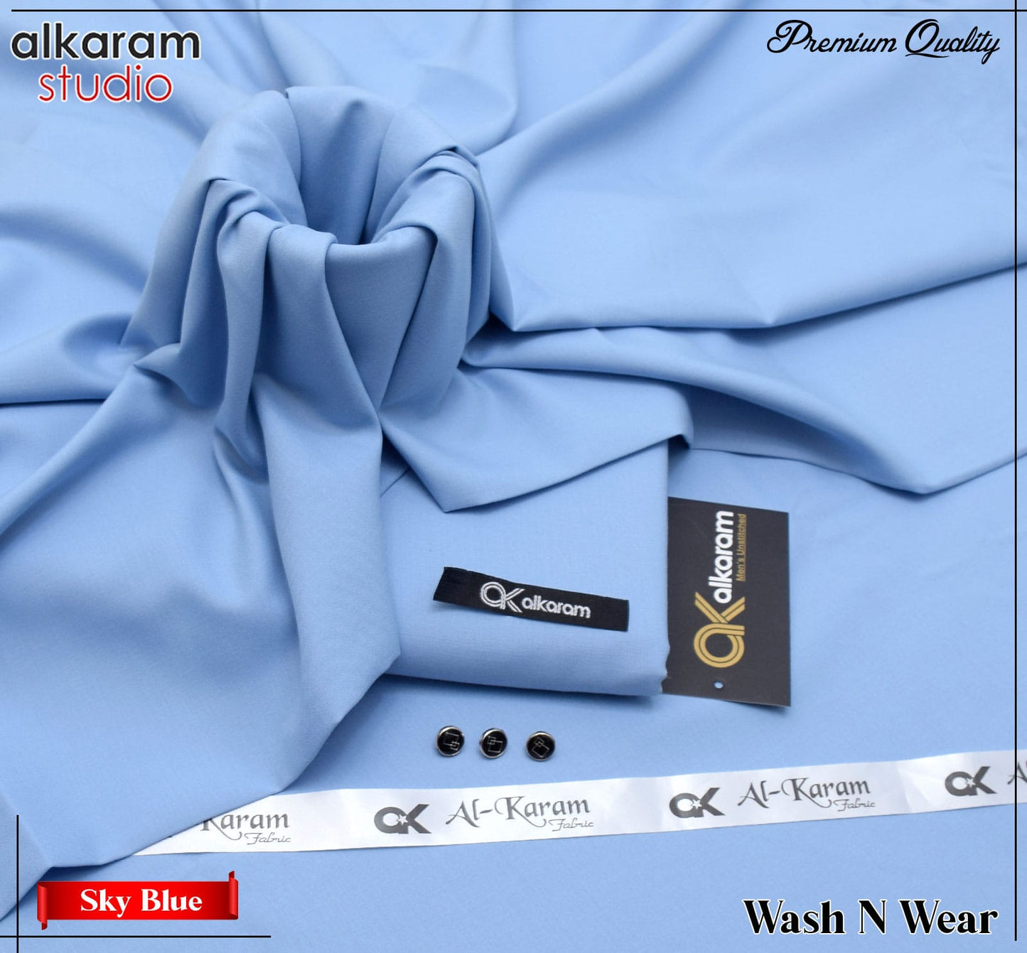 UNSTITCHED FOUR-SEASON WASH & WEAR AKS 177