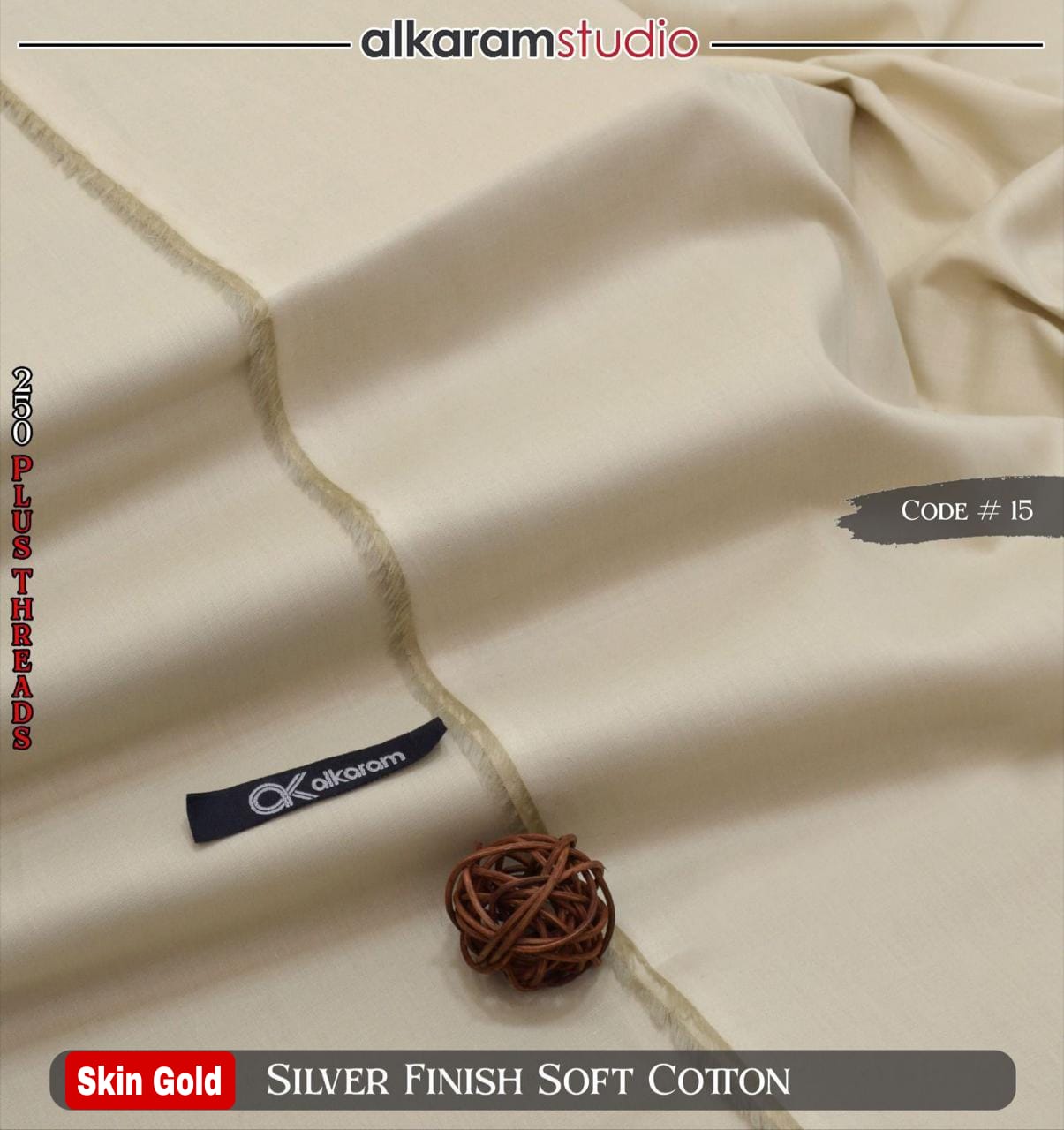 UNSTITCHED SUMMER SOFT COTTON AKS 118