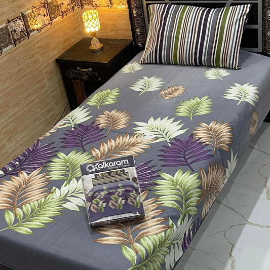 Alkaram 4pc Single Pair Bedsheet code 532