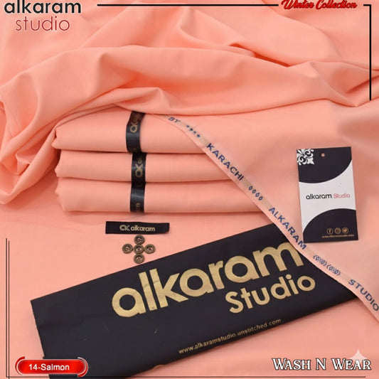 ALKARAM UNSTITCHED WINTER WASH & WEAR CODE 037