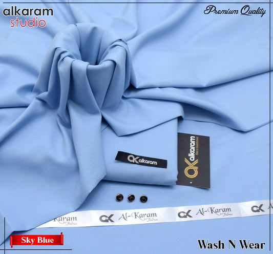 UNSTITCHED FOUR-SEASON WASH & WEAR AKS 177