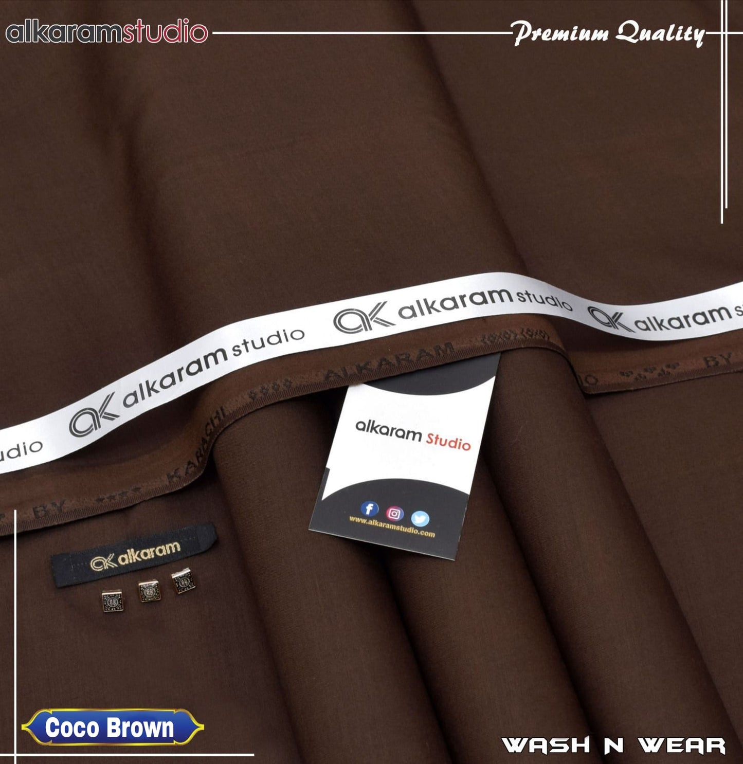 UNSTITCHED FOUR-SEASON WASH & WEAR AKS 162