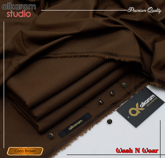 ALKARAM UNSTITCHED WINTER WASH & WEAR CODE 044