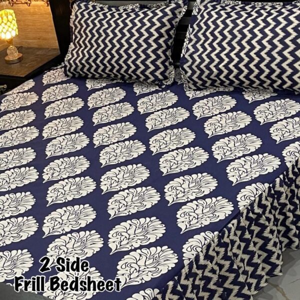 3 pcs  FRILL  BED sheet 44031