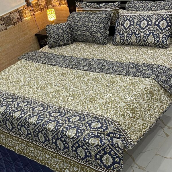 Cotton Comforter Set 7Pcs Design SFC742