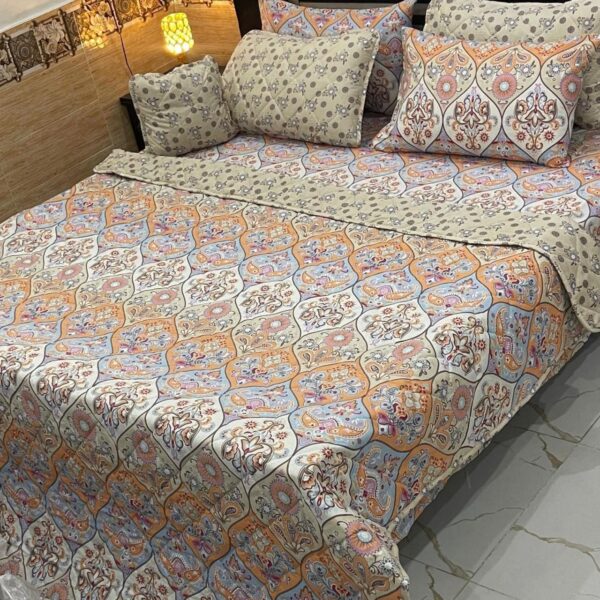 Cotton Comforter Set 7Pcs Design SFC606