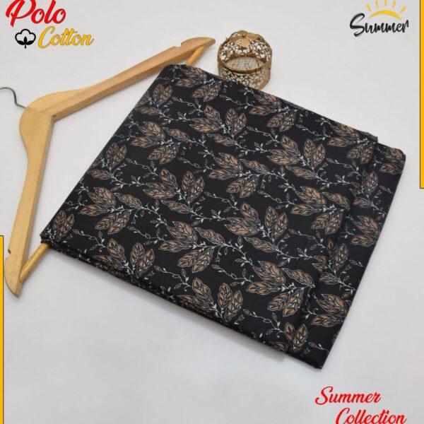 DIGITAL FLORAL PRINTED Micro Polo Cotton 2 Pcs Summer Collection 733