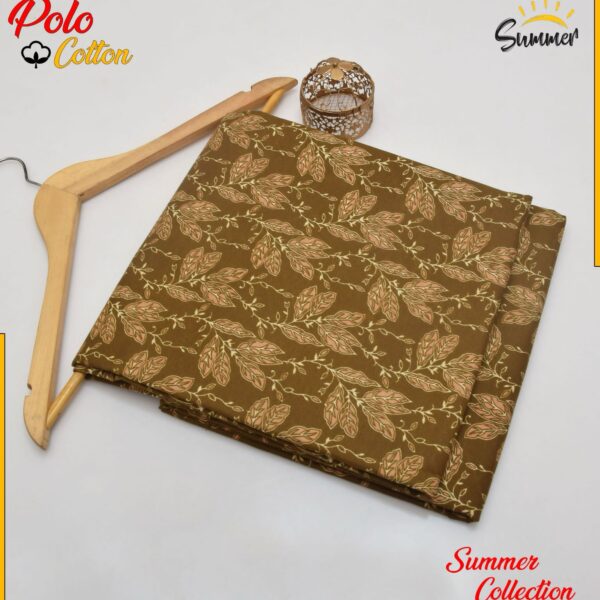 DIGITAL FLORAL PRINTED Micro Polo Cotton 2 Pcs Summer Collection 734
