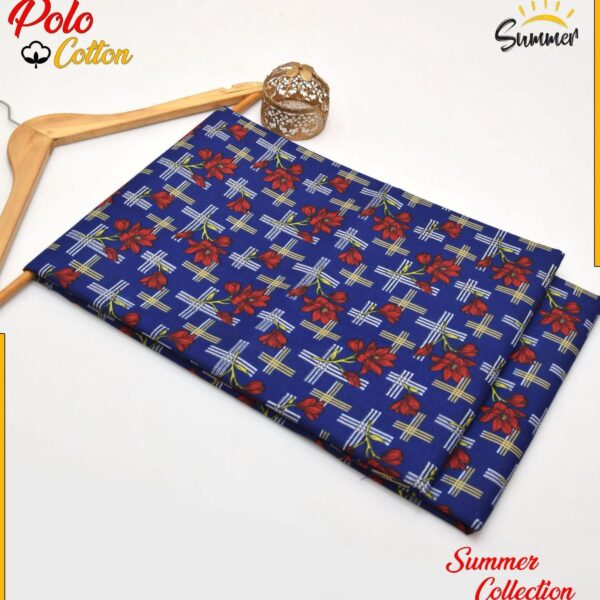 DIGITAL FLORAL PRINTED Micro Polo Cotton 2 Pcs Summer Collection 764