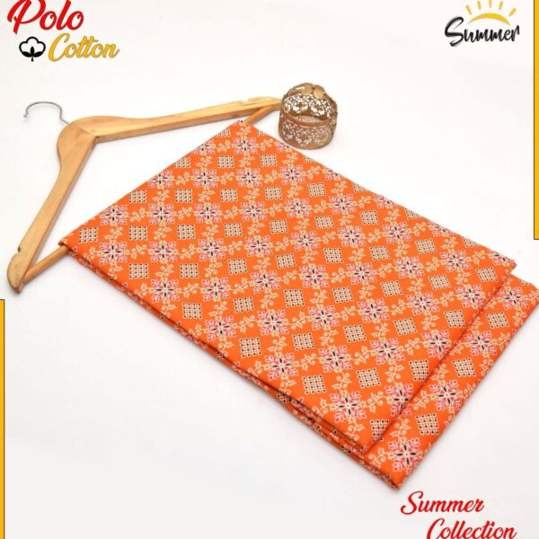 DIGITAL FLORAL PRINTED Micro Polo Cotton 2 Pcs Summer Collection 767