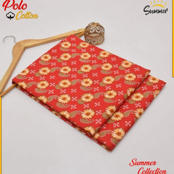 DIGITAL FLORAL PRINTED Micro Polo Cotton 2 Pcs Summer Collection 769