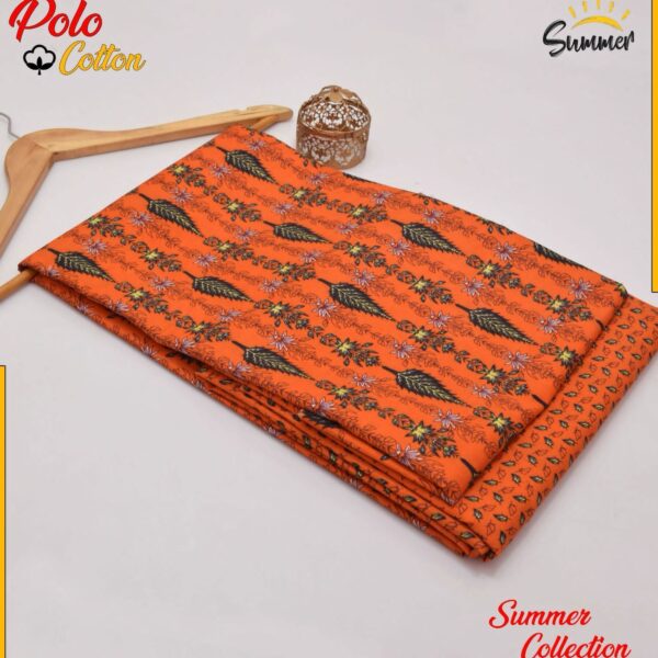 DIGITAL FLORAL PRINTED Micro Polo Cotton 2 Pcs Summer Collection 775