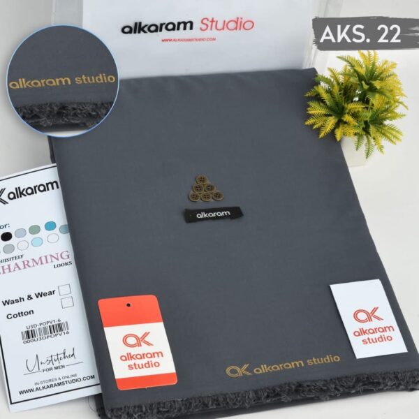 Alkaram Gent’s Unstitched Summer Wash & Wear 11