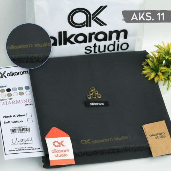 Alkaram Gent’s Unstitched Summer Wash & Wear 12